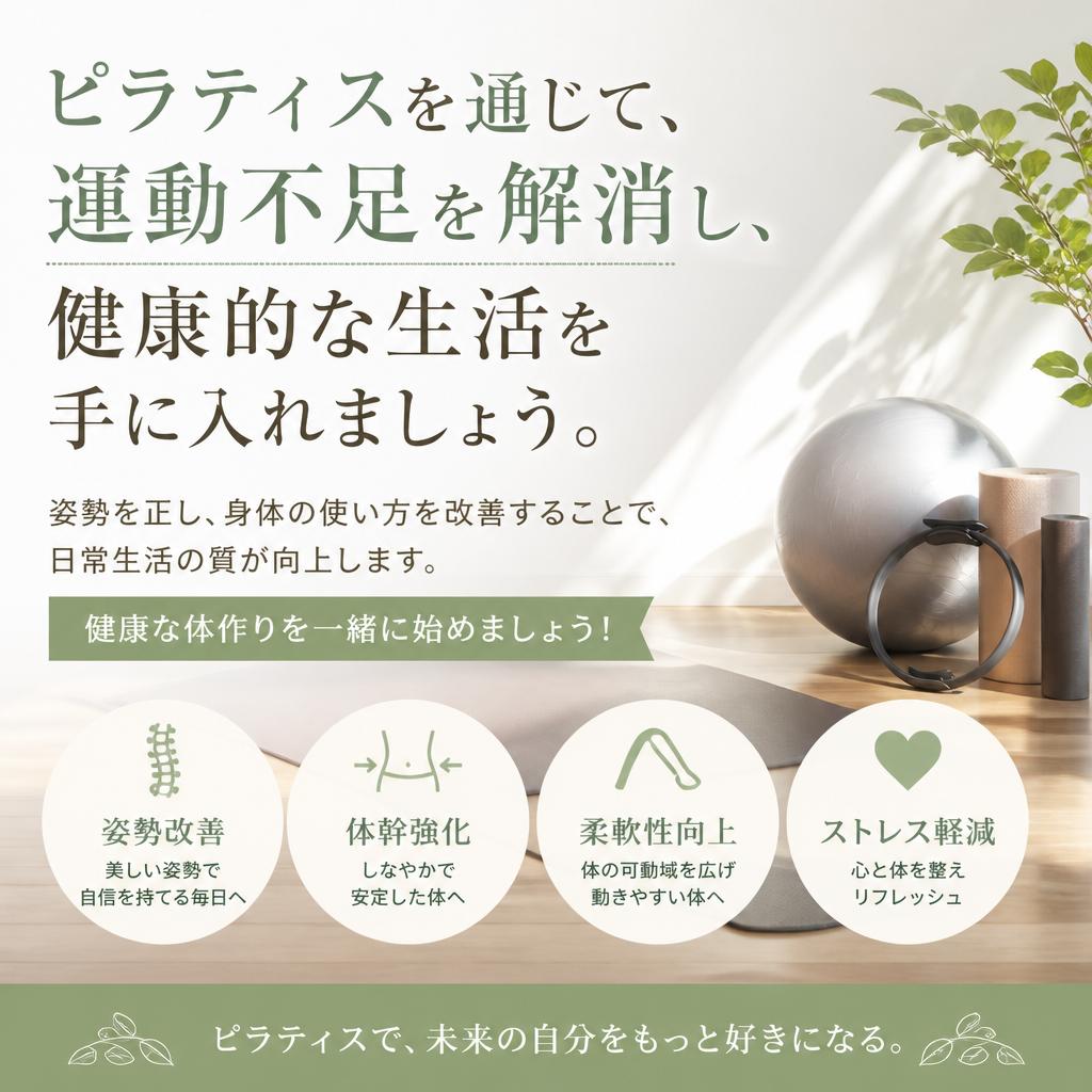 健康的なライフスタイルをサポート
